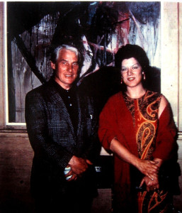 Lois DiCosola with Willem DeKooning